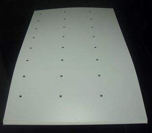 Marqueterie 3 x 7 d'à haute fréquence de la feuille stratifiée RFID Prelams RFID de PVC ou de PETG