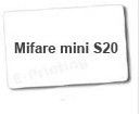 Membres faits sur commande RFID mini S20 Philips NXP Smart Card pour le magasin, ISO14443A