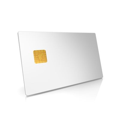 Carte vierge d'OIN CR80 RFID d'épaisseur du SAM AV2 RFID Smart Card 0.84mm de