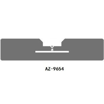 Marqueterie sèche de la marqueterie RFID de la fréquence ultra-haute AZ-9654/puce humide de l'ÉTRANGER H3 de marqueterie