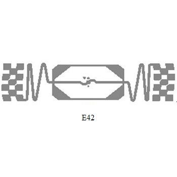 Marqueterie de fréquence ultra-haute d'E42 RFID avec la puce d'Impinji Monza 4, marqueterie d'à haute fréquence Rfid