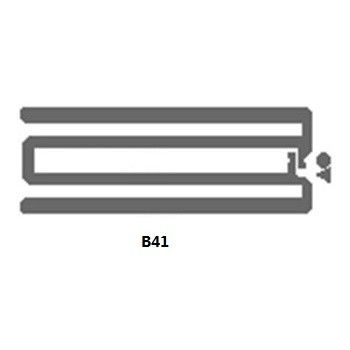 860 - marqueterie sèche de la marqueterie RFID de la fréquence ultra-haute 960MHz/marqueterie humide B41 avec la puce d'Impinji Monza 4