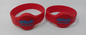 Les bracelets de silicone de  RFID Smart imperméabilisent des étiquettes pour le contrôle d'accès