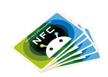 Étiquettes jetables de NFC Rfid de carte de papier de NFC
