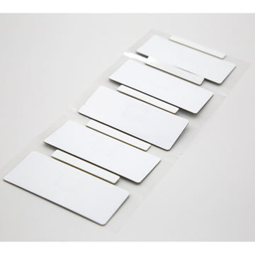 Le RFID flexible imprimable sur le métal étiquette l'étiquette métallique en métal de la fréquence ultra-haute RFID de capitaux