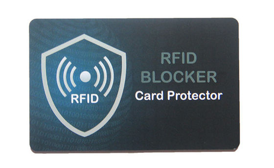 Carte de blocage passive de RFID pour le degré de sécurité de portefeuille de carte de banque de crédit