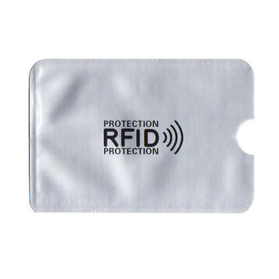 NFC bloquant la carte avec la garde de impression faite sur commande de sécurité de bouclier de signal de carte de dresseur