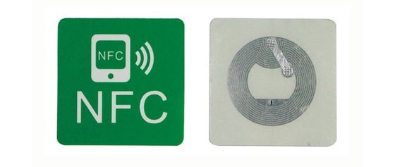 Rond en plastique d'autocollant d'étiquette de NFC de patrouille de RFID 13.56mhz imperméable