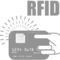 Carte futée de PVC d'à haute fréquence Legic ATC256/512 de RFID, carte blanche futée de RFID à la société d'ATMEL