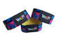 Le bracelet programmable UID de tissu de NFC de Rfid numérote PVC 13.56MHz avec Logo Printing